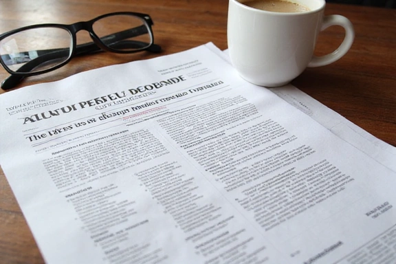 Legal documents with successful acquisition headline